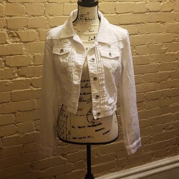 YMI Jackets & Blazers - Crop jean jacket
